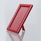 M&T Displays Opti Frame 5 in. X 7 in. Poster Size 0.55 in. Red RAL 3020 Profile, Mitred Corner, w/Back Support UCP145R157x2990 - alternate 3